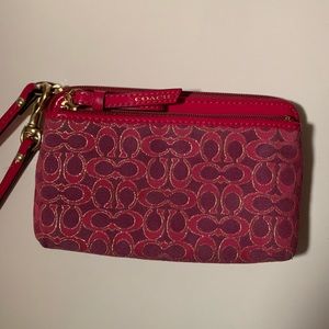Coach wristlet